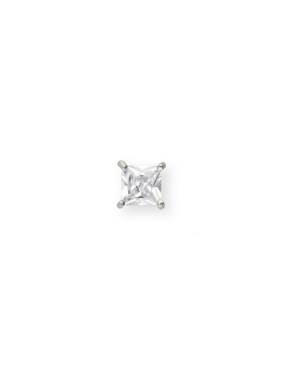 Zirkonia Einzelohrstecker Edelstahl - Cool von Carat Men