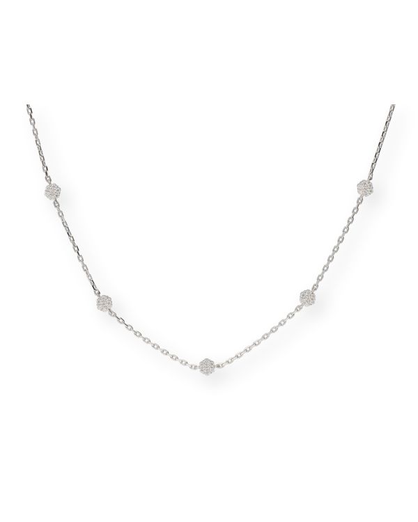 Zirkonia Halskette Gold 18 ct - Style von Carat