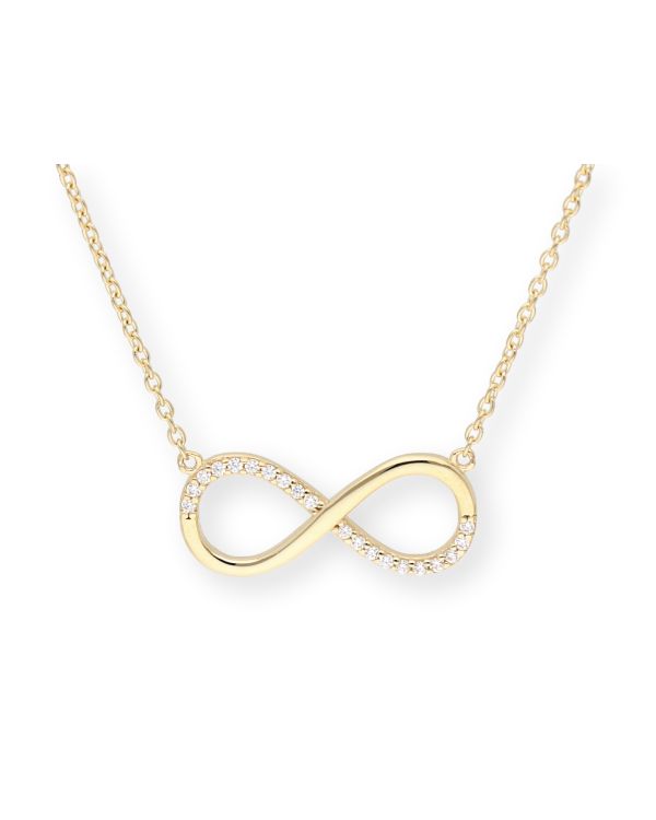 Zirkonia Halskette Gold 18 ct - Motifs von Carat