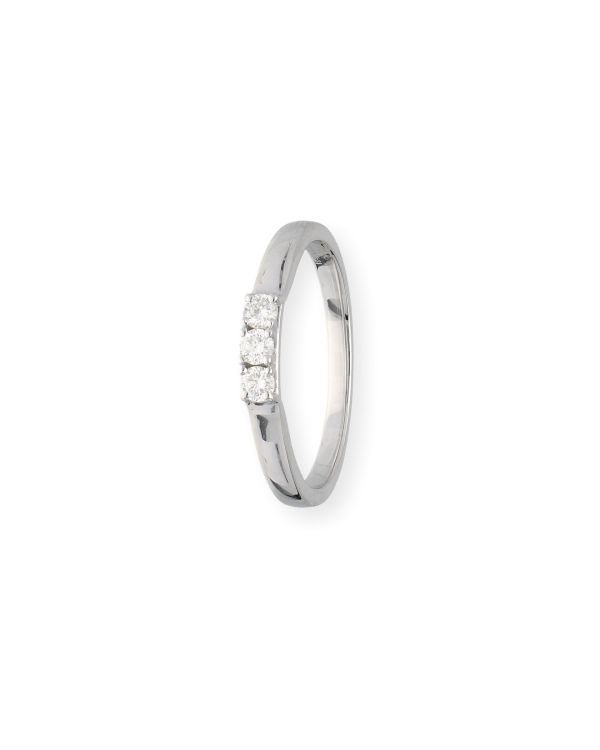 Diamant Ring Gold 18 ct - Trilogy von Diamonds by Carat