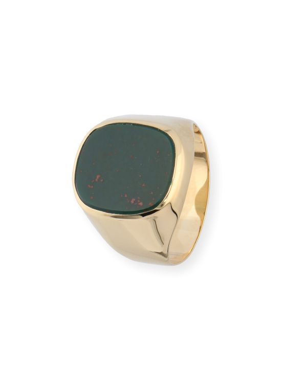 bague jaspe or 9 ct - Men's Classic de Carat Men