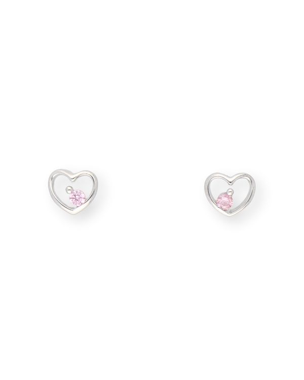 boucles d'oreilles zirconia argent 925 - Colorstone de Carat Kids