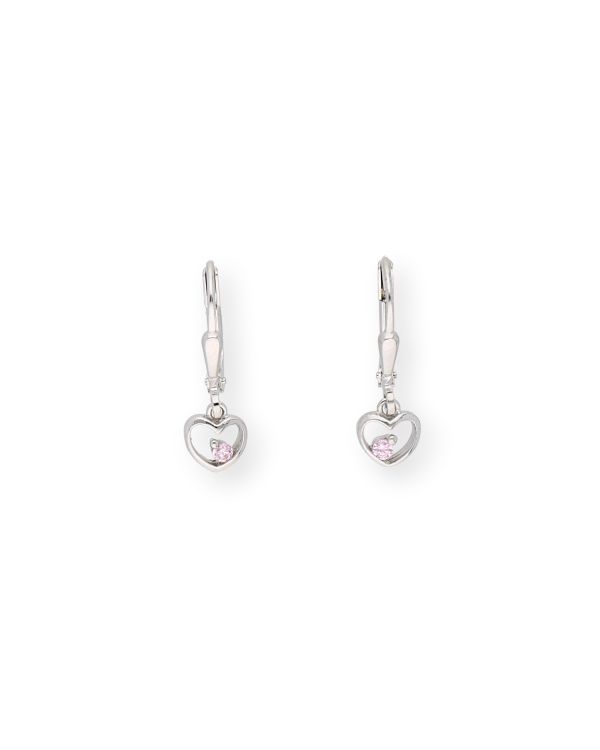 dormeuses zirconia argent 925 - Colorstone de Carat Kids