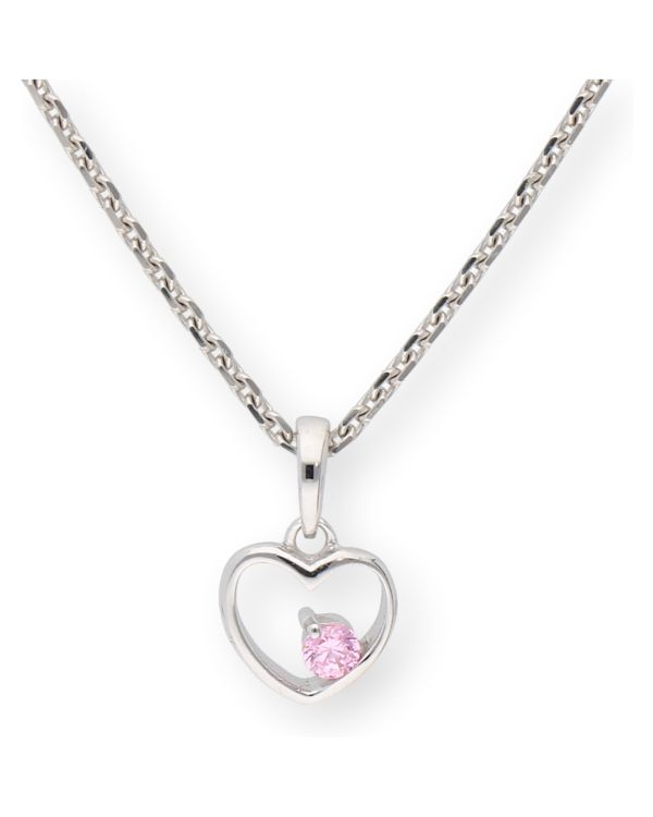 collier zirconia argent 925 - Colorstone de Carat Kids