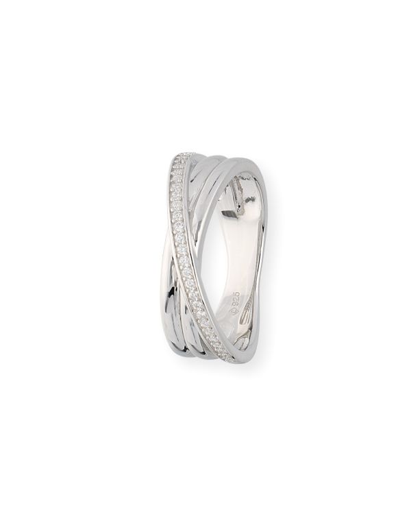 bague zirconia argent 925 - Style de Carat