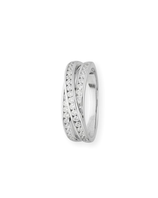 bague zirconia argent 925 - Style de Carat