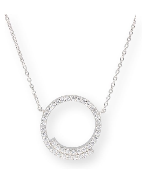 Zirkonia Halskette Silber 925 - Style von Carat