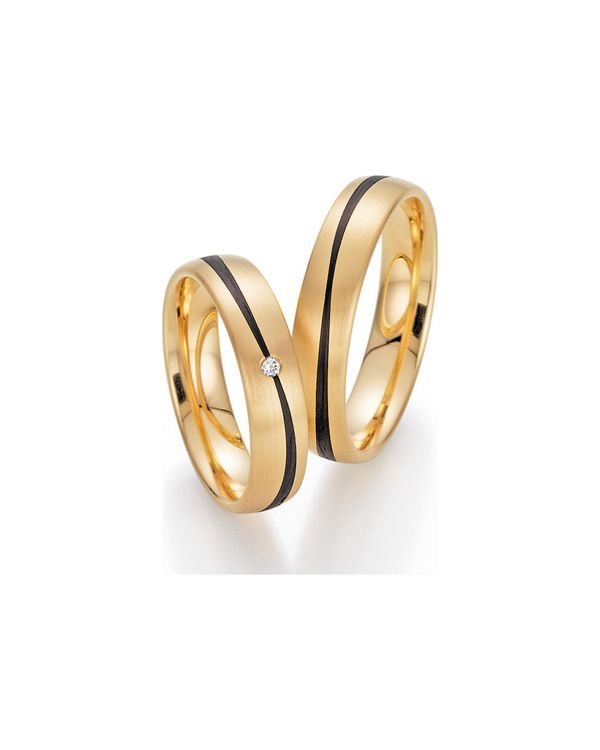 Pure - Diamant Ehering Gold 18 ct