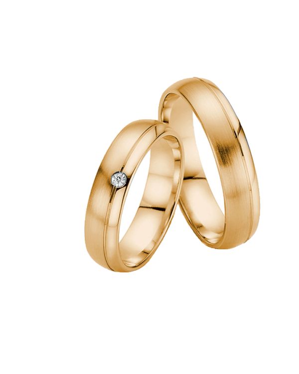 Pure - Diamant Ehering Gold 18 ct