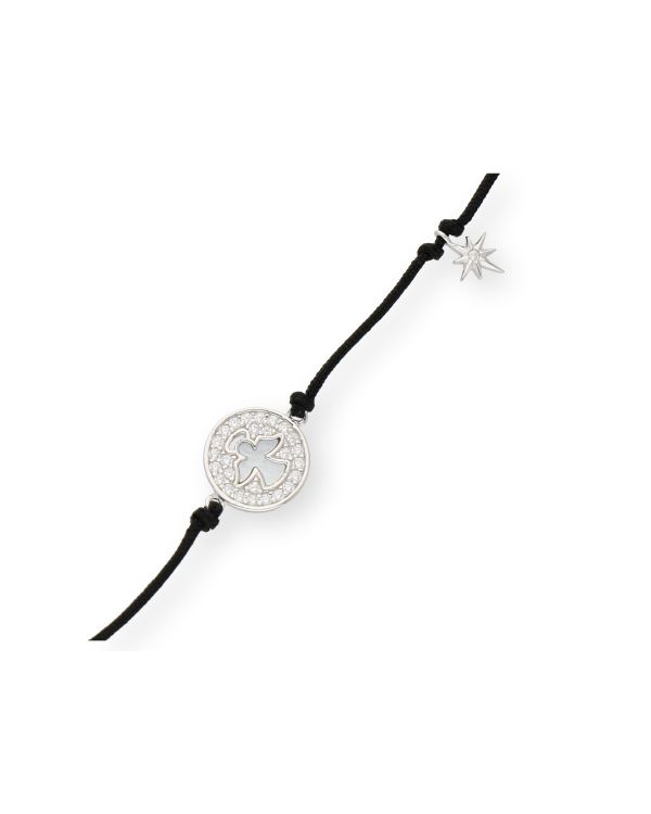 Perlmutter, Zirkonia Armband Silber 925-Motifs-Carat and Friends