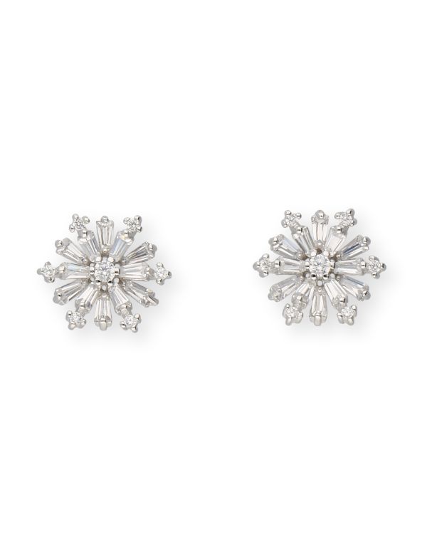 Clous d'oreilles Zirconia Argent 925 - Style de Carat