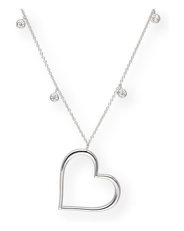 Collier Zirconia Argent 925 - Hearts de Carat