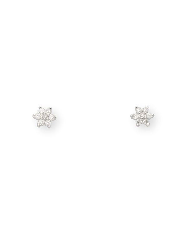 Clous d'oreilles Diamant Argent 925 - My First Diamond de Carat