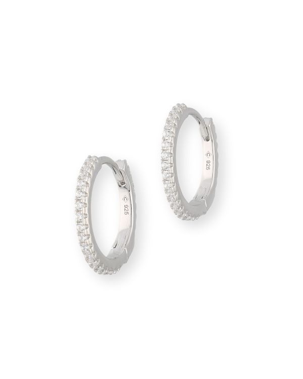 Créoles Zirconia Argent 925 - Style de Carat