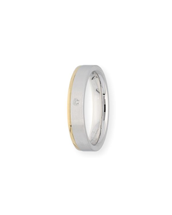 Bague partenaire Zirconia Argent 925 - Vermeilgold de Carat