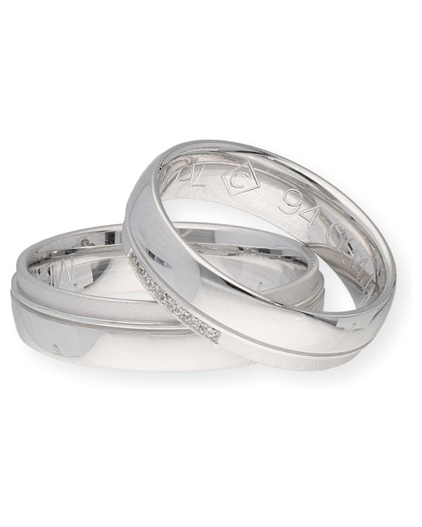 Pure - Diamant Ehering Gold 9 ct