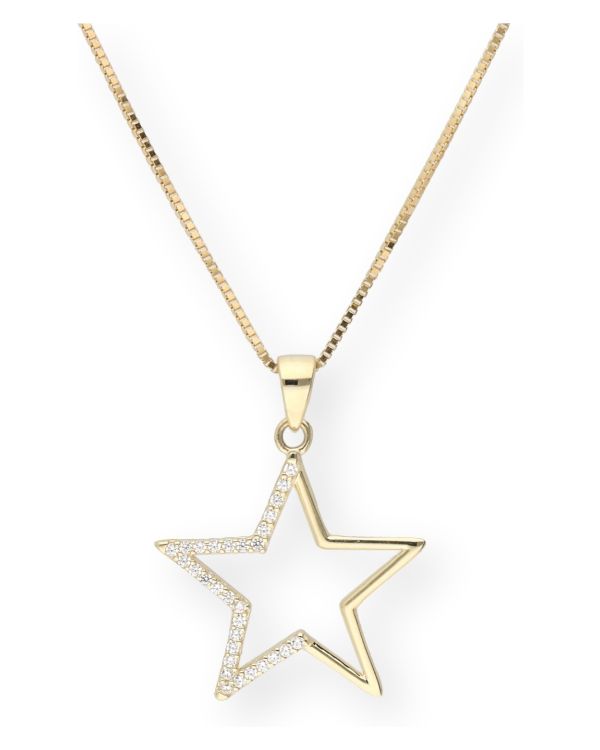 Zirkonia Halskette Gold 9 ct - Motifs von Carat
