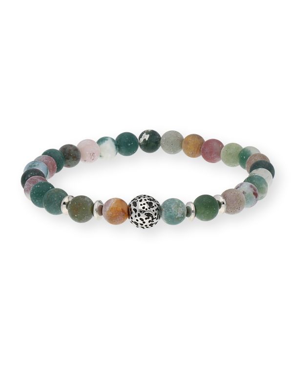 Bracelet Agate Acier inoxydable - Genuine Stone de Carat