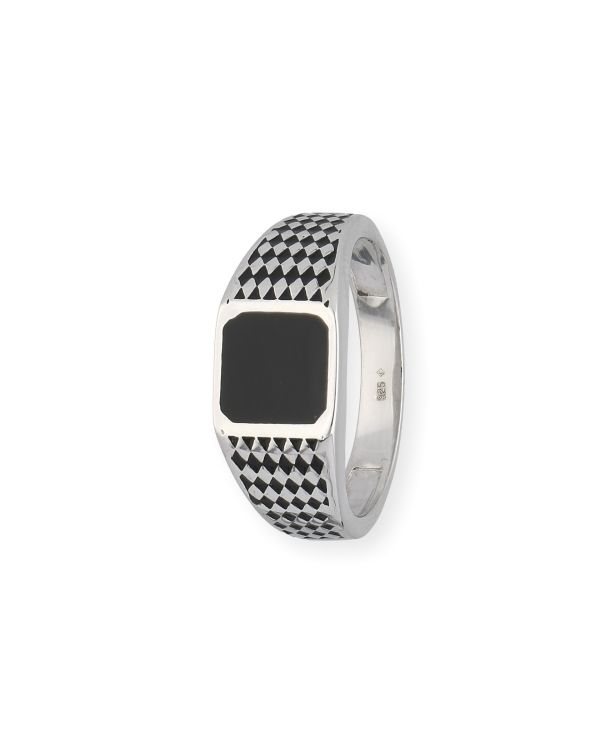 Bague Émail Argent 925 - Cool de Carat Men