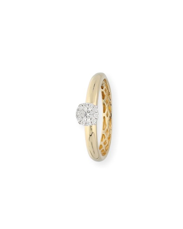 Diamant Ring Gold 18 Carat - Solitaire CLASSIC Diamonds