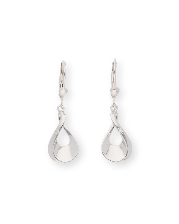 Pendants d'oreilles Diamant Argent 925-My First Diamond de Carat