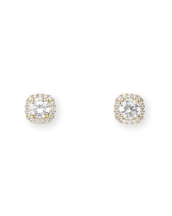Zirkonia Ohrstecker Gold 9 ct - Style von Carat