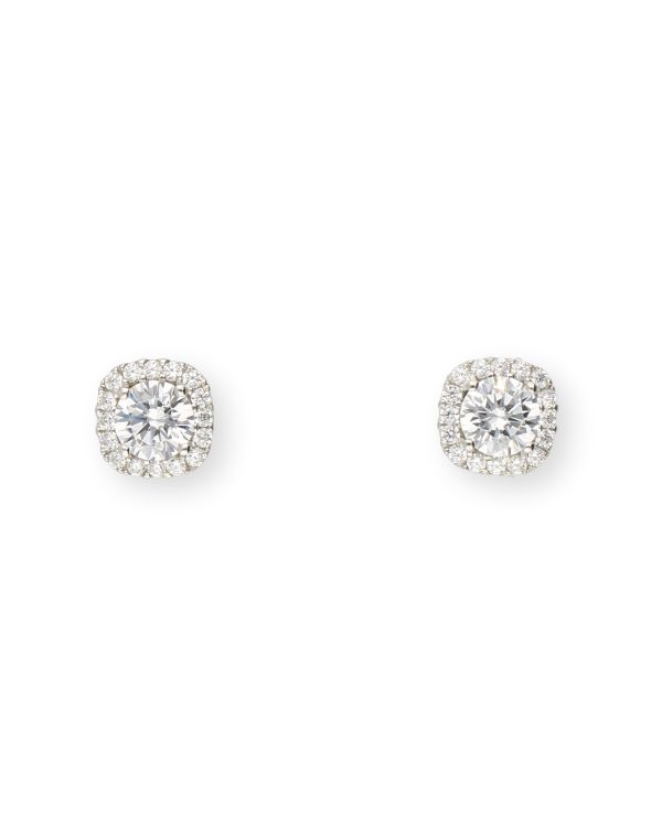Zirkonia Ohrstecker Gold 9 ct - Style von Carat