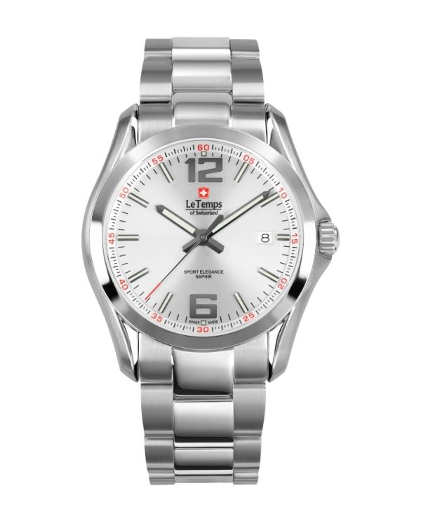LeTemps Analog-Uhr, Swissmade - Sport Elegance