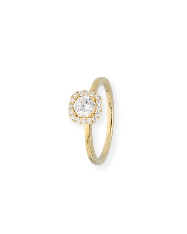 Zirkonia Ring Gold 9 ct - Style von Carat