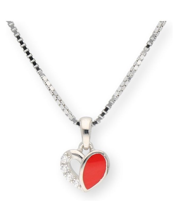Collier Zirconia, Émail Argent 925 - Colorstone de Carat Kids