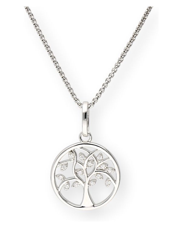 Zirkonia Halskette Silber 925 - Motifs von Carat