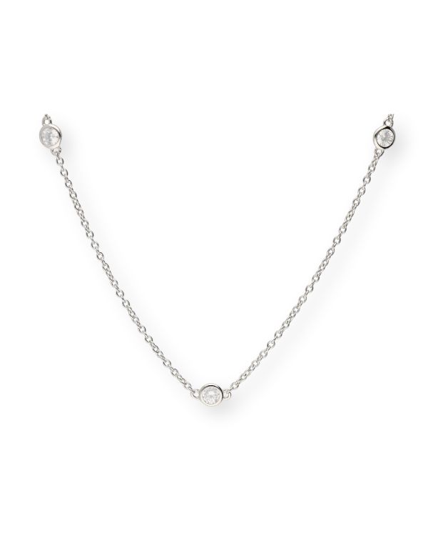 Zirkonia Halskette Silber 925 - Style von Carat