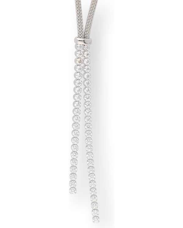 Zirkonia Halskette Silber 925 - Style von Carat