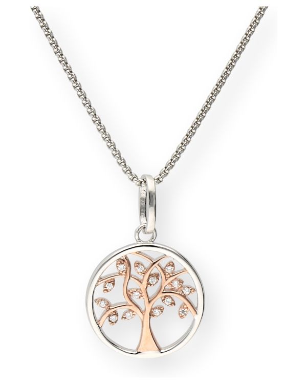 Zirkonia Halskette Silber 925 - Motifs von Carat
