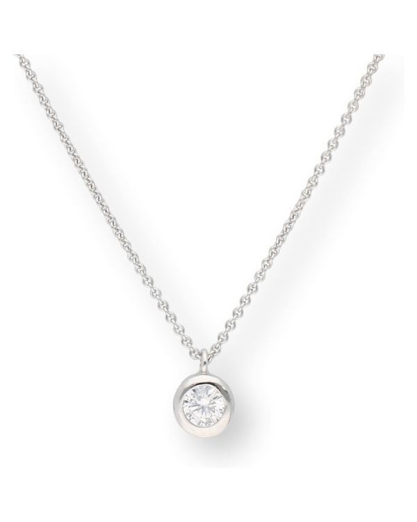 Collier Argent 925 - Solitaire de Carat and Friends