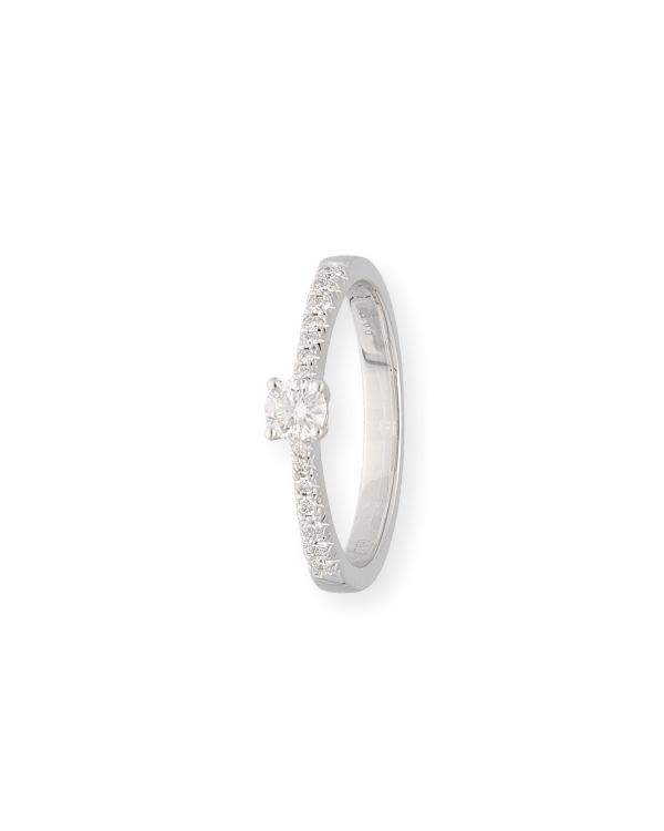 Ring Diamant Gold 18 Carat - CLASSIC Diamonds