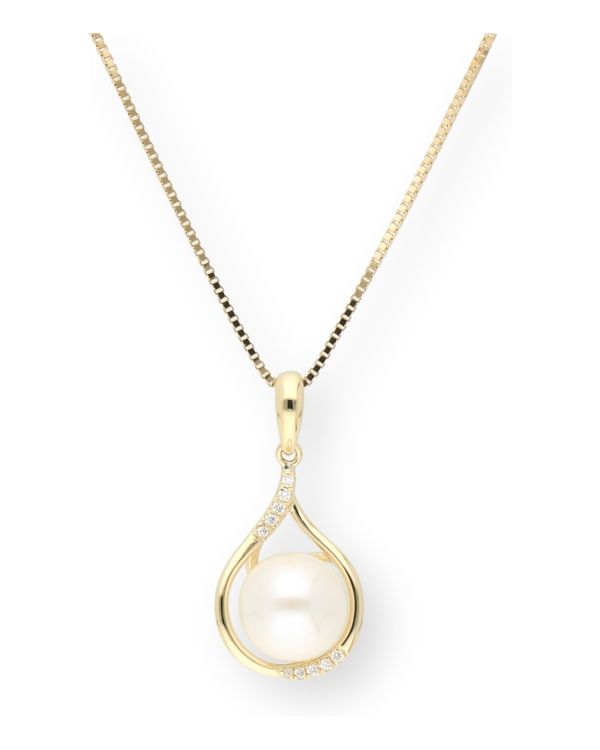 Perlen Halskette Gold 18 ct - Pearls von Carat