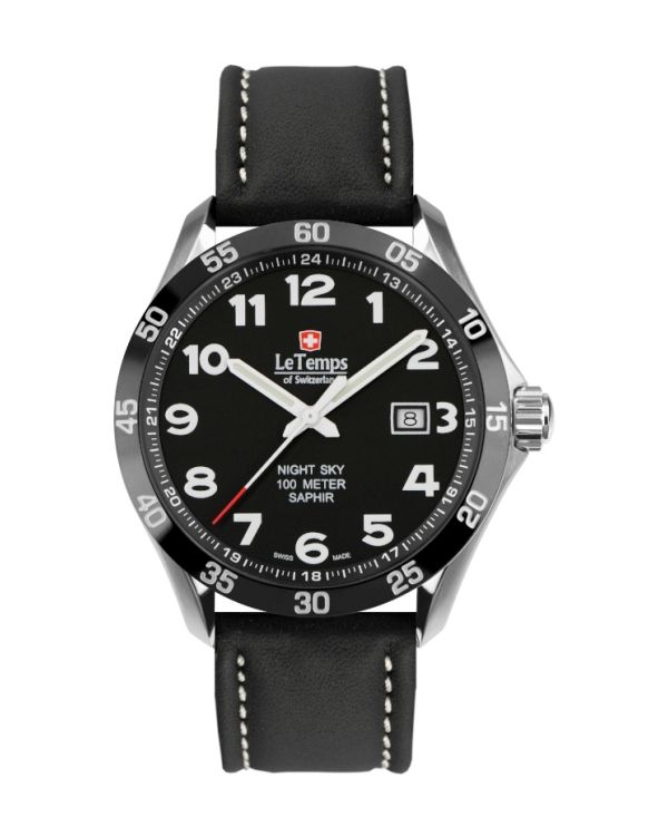 LeTemps Montre analogique, Swissmade - Sport Elegance