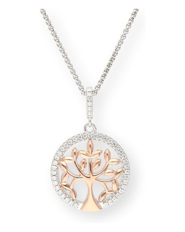 Zirkonia Halskette Silber 925 - Motifs von Carat