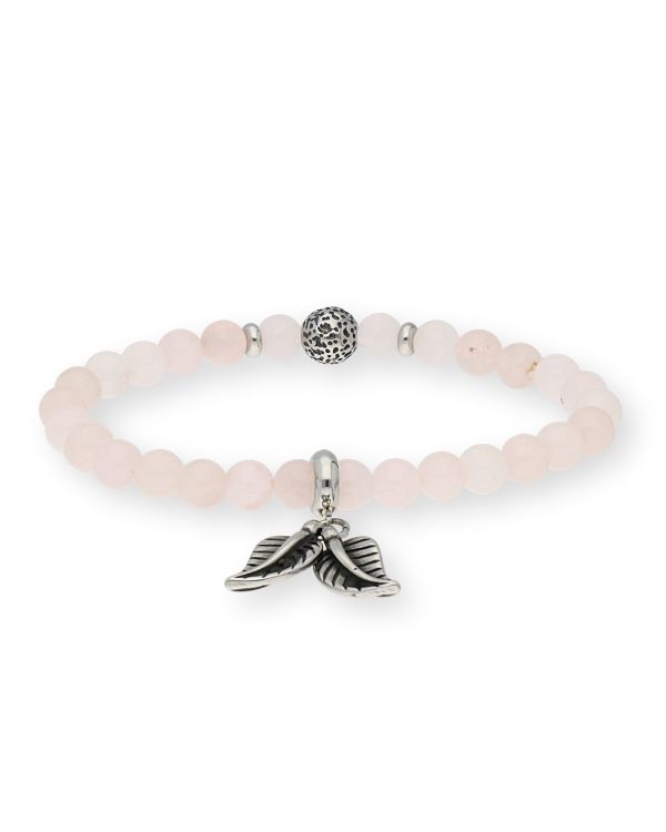Bracelet Quartz Rose Acier inoxydable - Genuine Stone de Carat