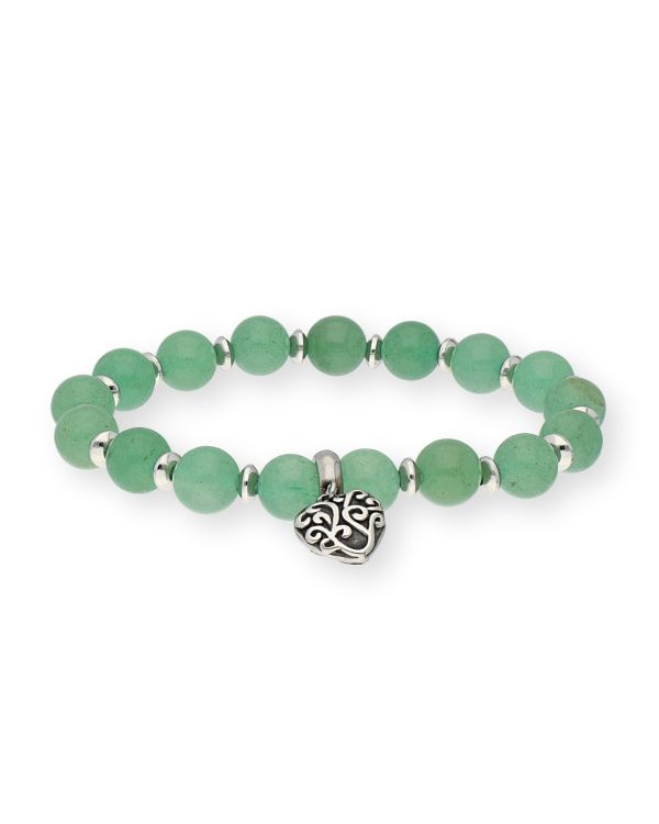 Bracelet Aventurine Acier inoxydable - Genuine Stone de Carat