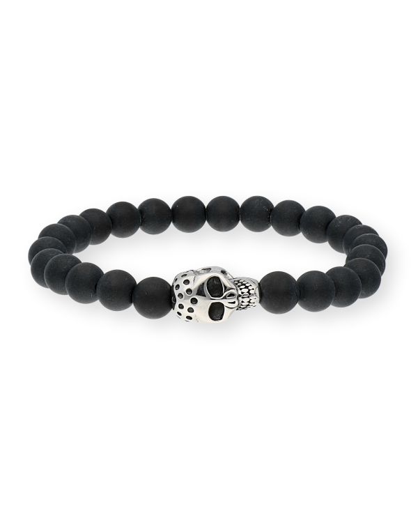 Bracelet Obsidienne Acier inoxydable - Genuine Stone de Carat