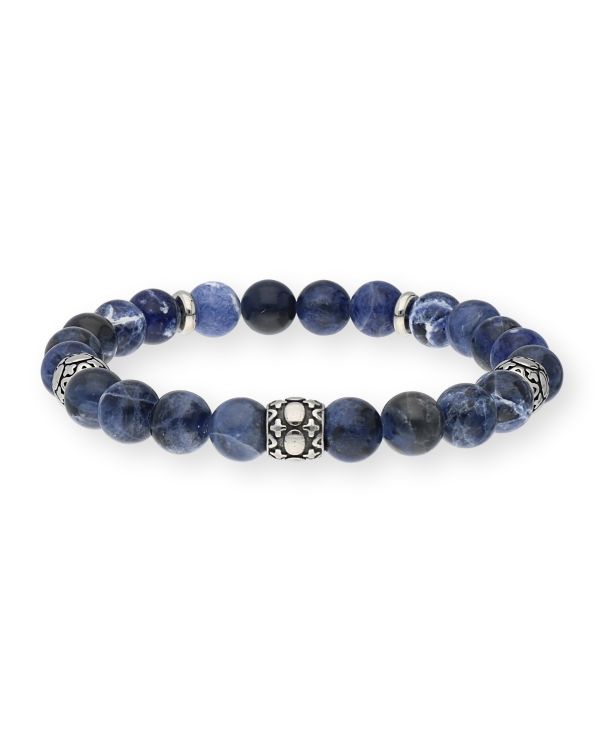 Bracelet Sodalite Acier inoxydable - Genuine Stone de Carat