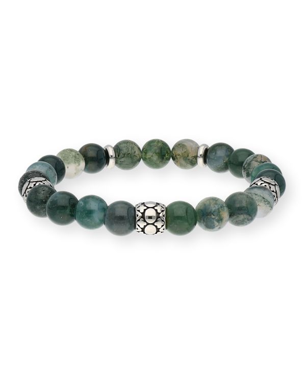 Bracelet Agate Acier inoxydable - Genuine Stone de Carat