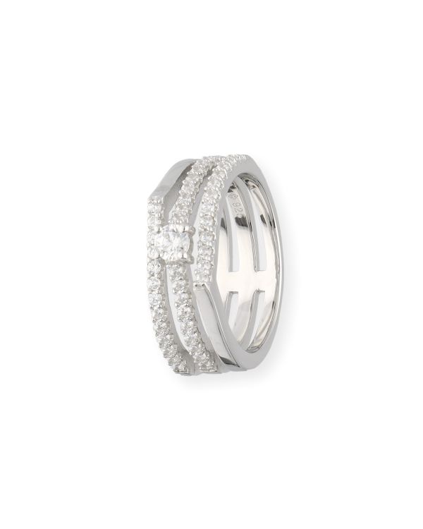 Zirkonia Ring Silber 925 - Style von Carat