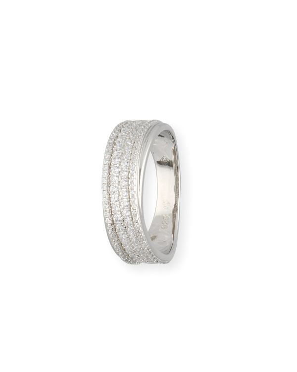 Zirkonia Ring Silber 925 - Style von Carat