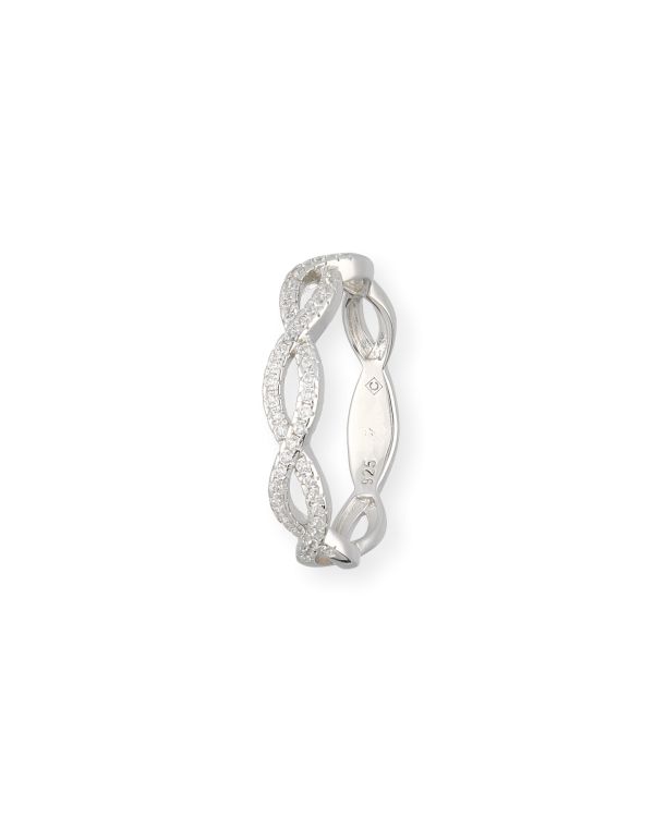 Zirkonia Ring Silber 925 - Style von Carat