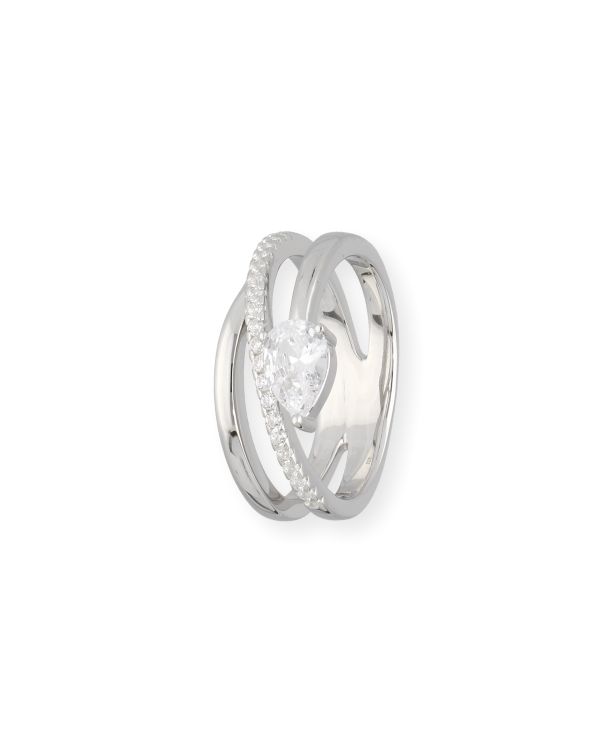 Zirkonia Ring Silber 925 - Style von Carat