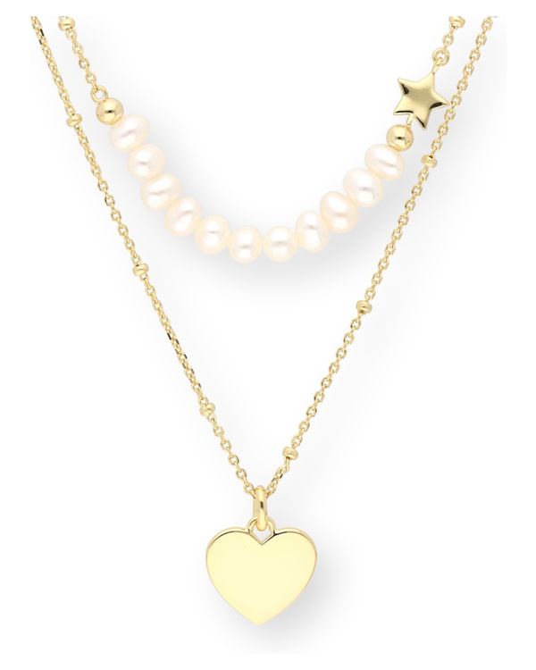 Perlen Halskette Silber 925 - Pearls von Carat
