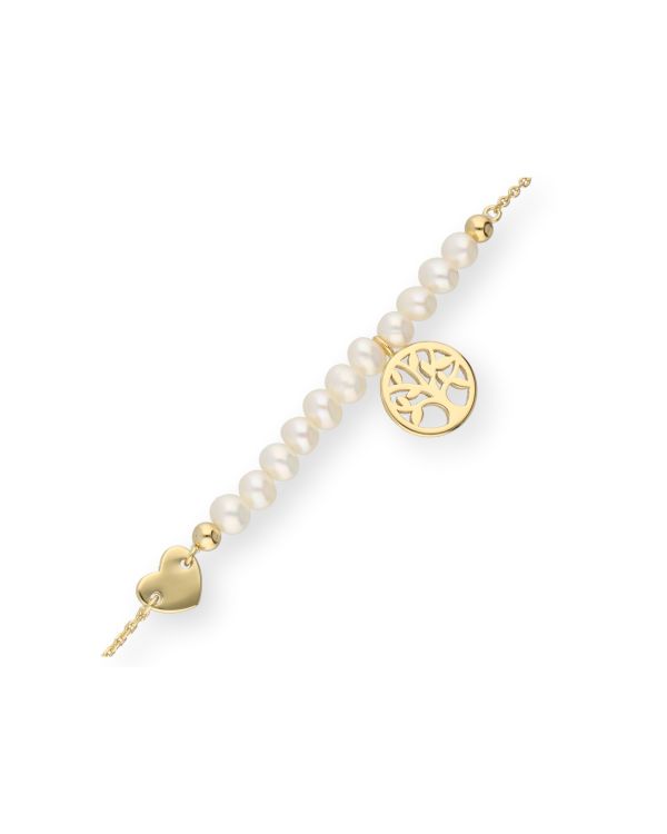 Perlen Armband Silber 925 - Pearls von Carat